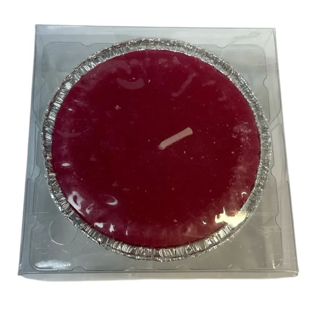 Target Honey Apple Scented Candle in Foil Tin Cup Red Single Wick 3oz Holiday